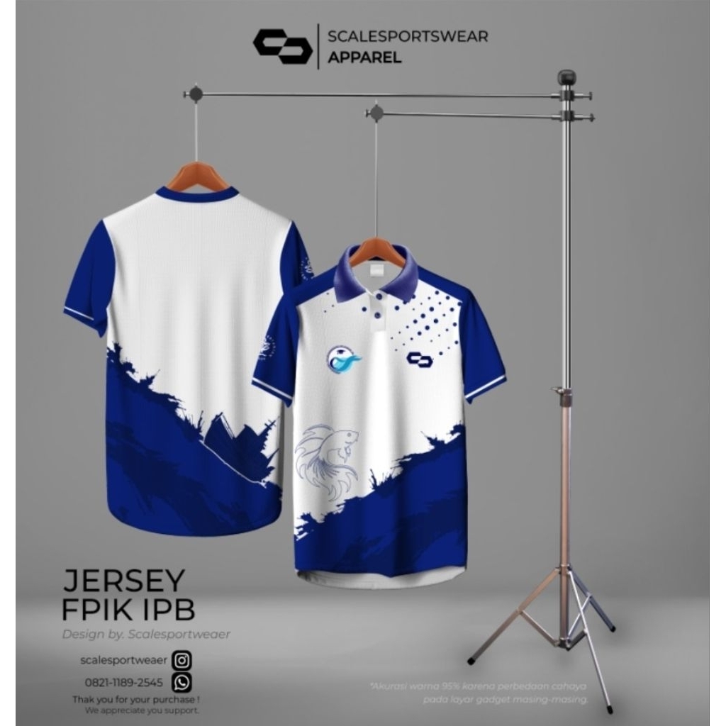 Baju Jersey FPIK SV IPB 2025 Model Polo Shirt