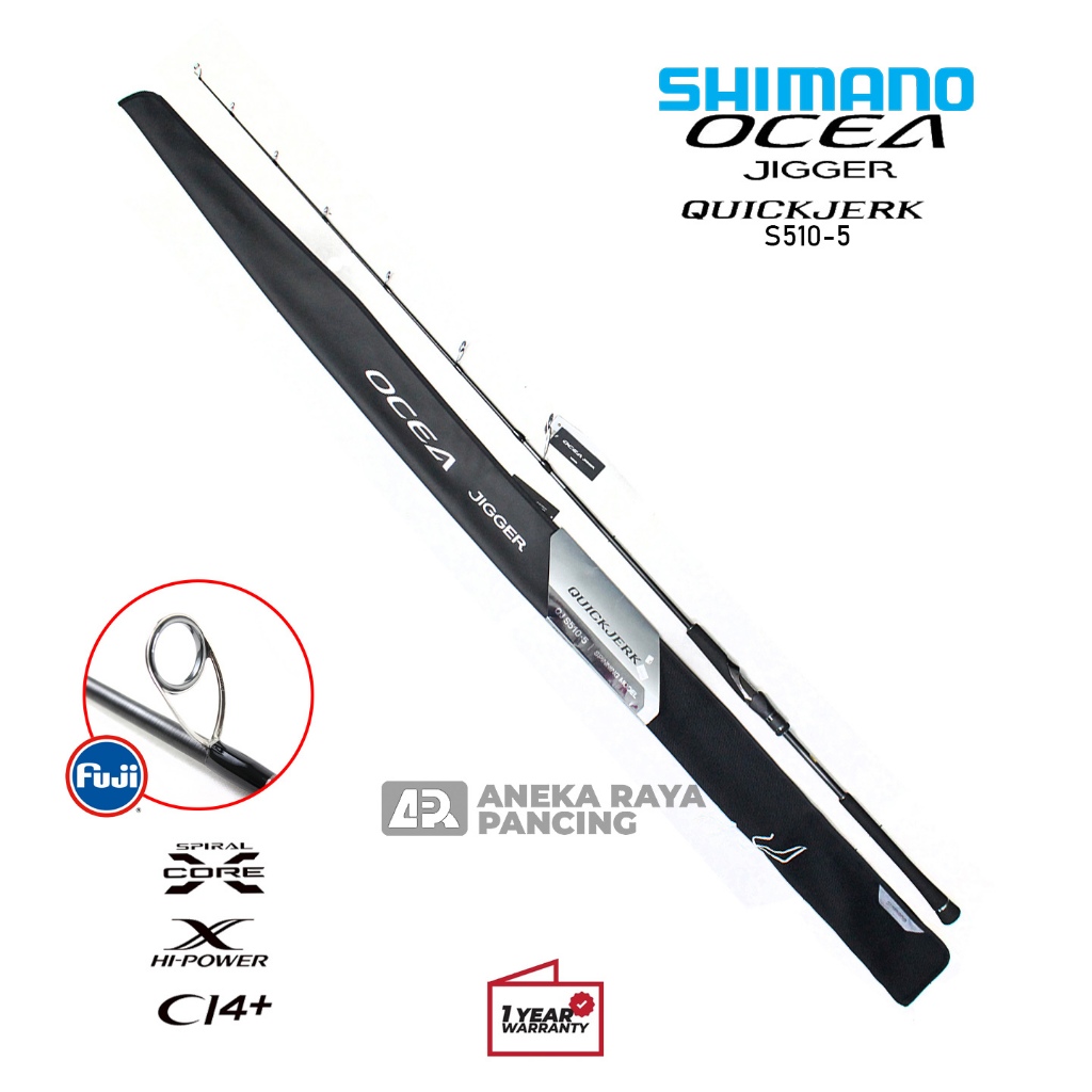 JORAN SHIMANO OCEA JIGGER QUIRK JERK S622, S5103, S5105 / Joran Jigging Japan / Original Shimano / A