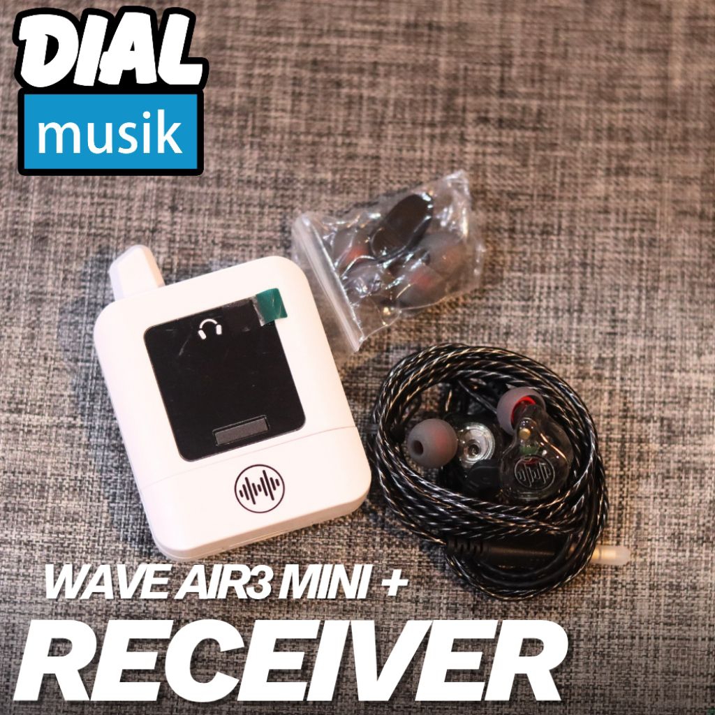Wave Audio Air 3 Mini Plus Wireless IEM Receiver - In Ear Monitor Wireless Receiver
