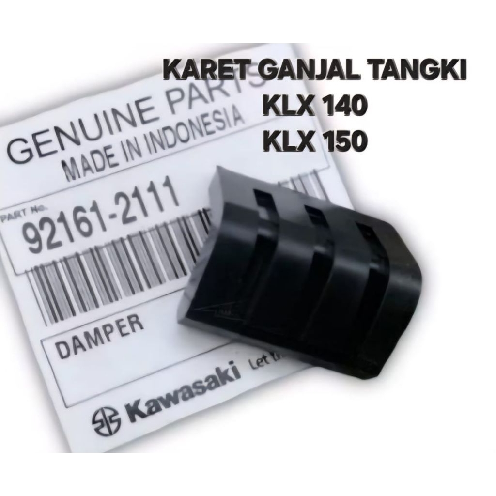 KARET' GANJAL TANGKI KLX 150 140 ORIGINAL