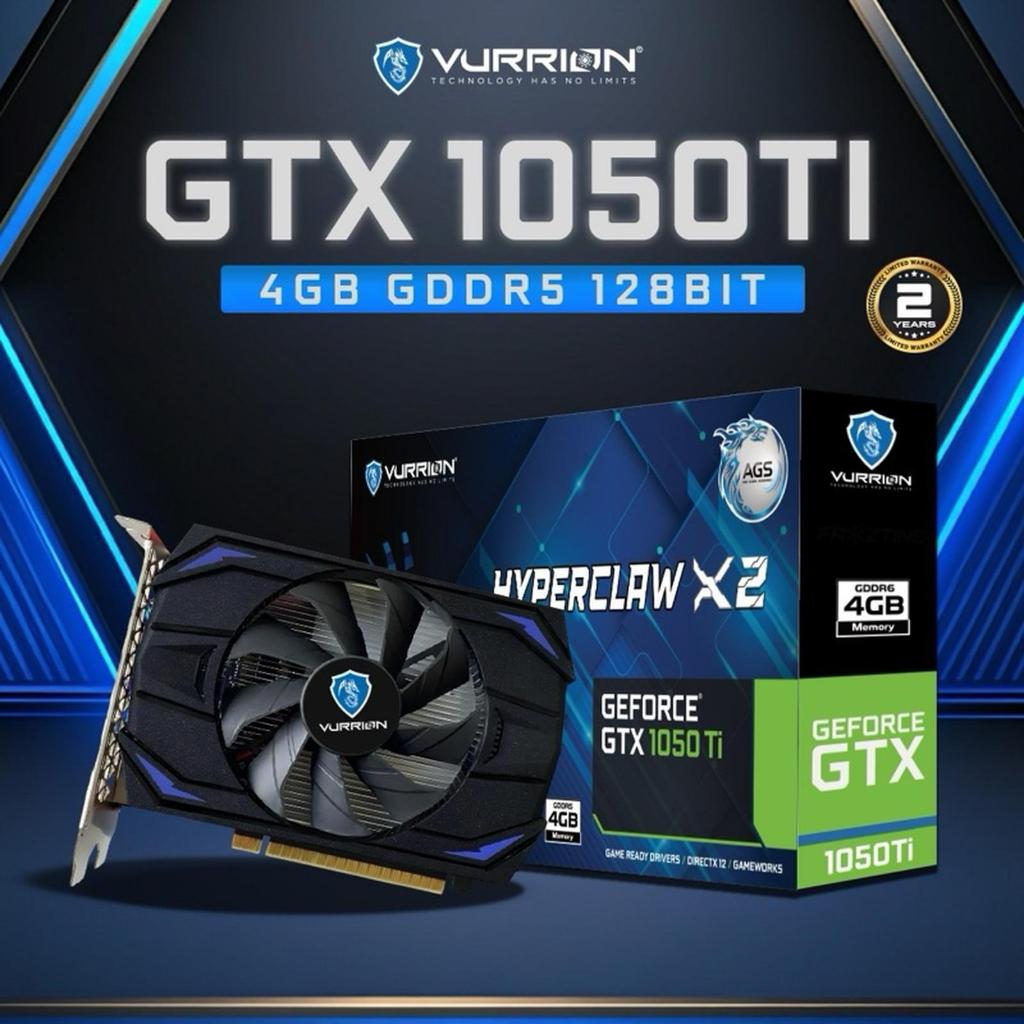 VURRION GTX 1050 Ti 4GB GDDR5 NVIDIA VGA / 1050Ti