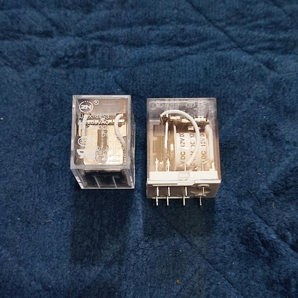 Rilay Relay 12V 8 Pin 8 Kaki