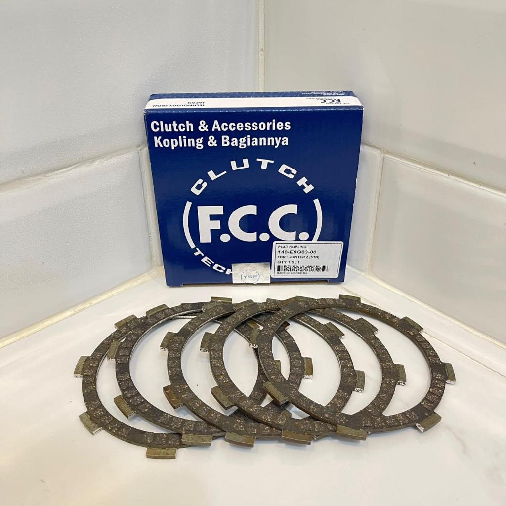 FCC-GK3 PLAT KOPLING SET (5TN) JUPITER Z / JUPITER / VEGA R / F1ZR ASLI ORIGINAL FCC