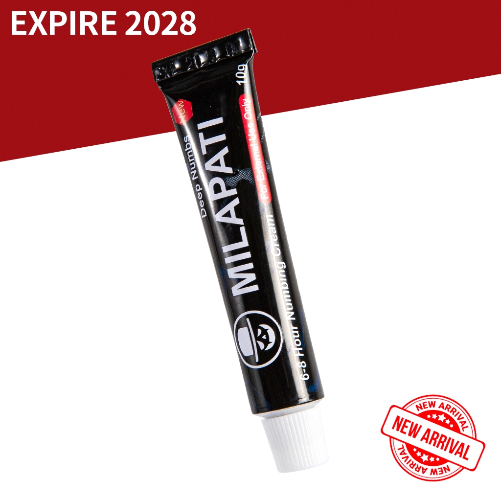 MILAPATI Krim Anastesi Sulam Alis & Bibir | Numbing Cream Tato Tanpa Rasa