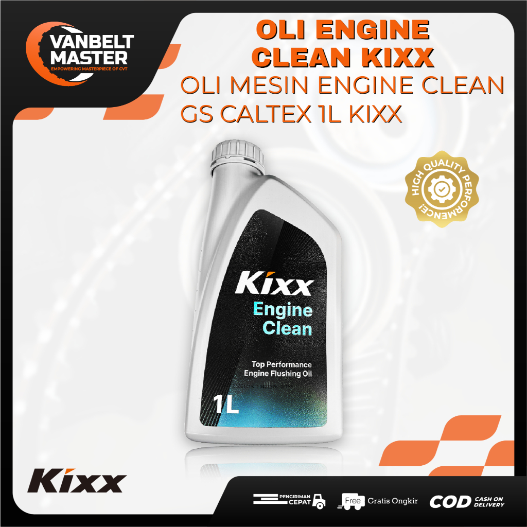 Kixx Oli Oil Engine Flush Pembersih Mesin Motor Mobil 1 Liter