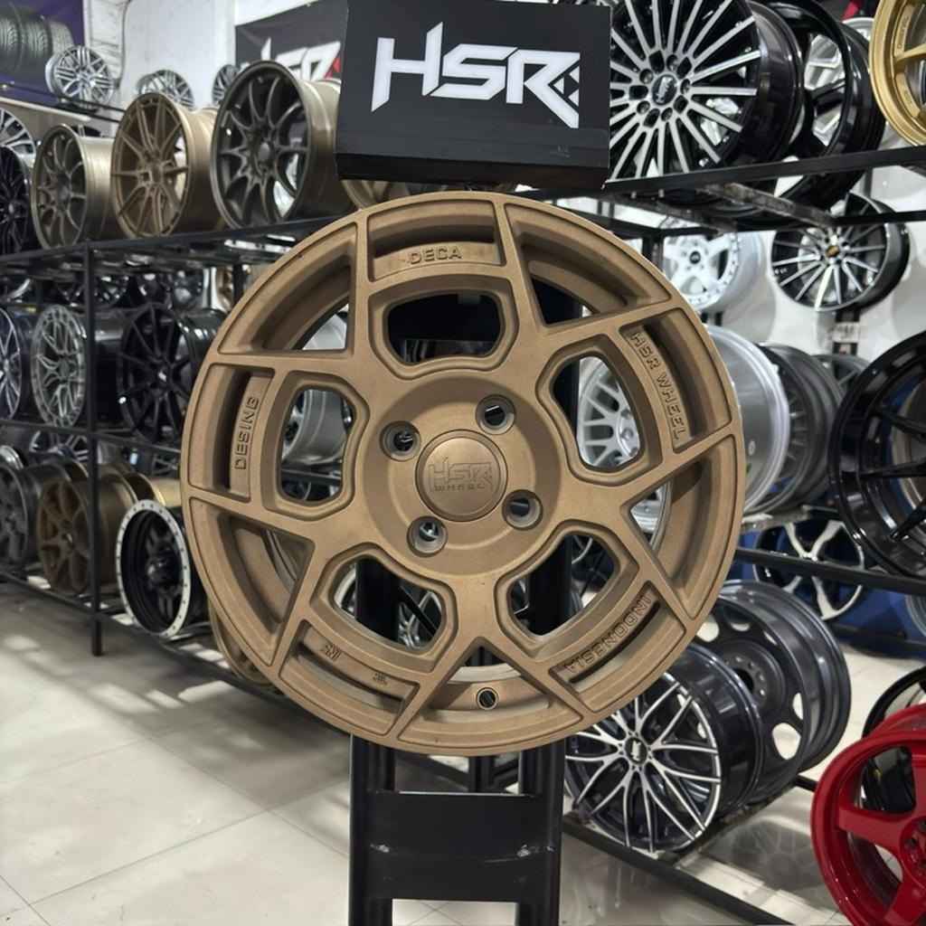 promo velg mobil ring 14 hsr decing deca untuk brio agya karimun dll velg baru bukan velg bekas