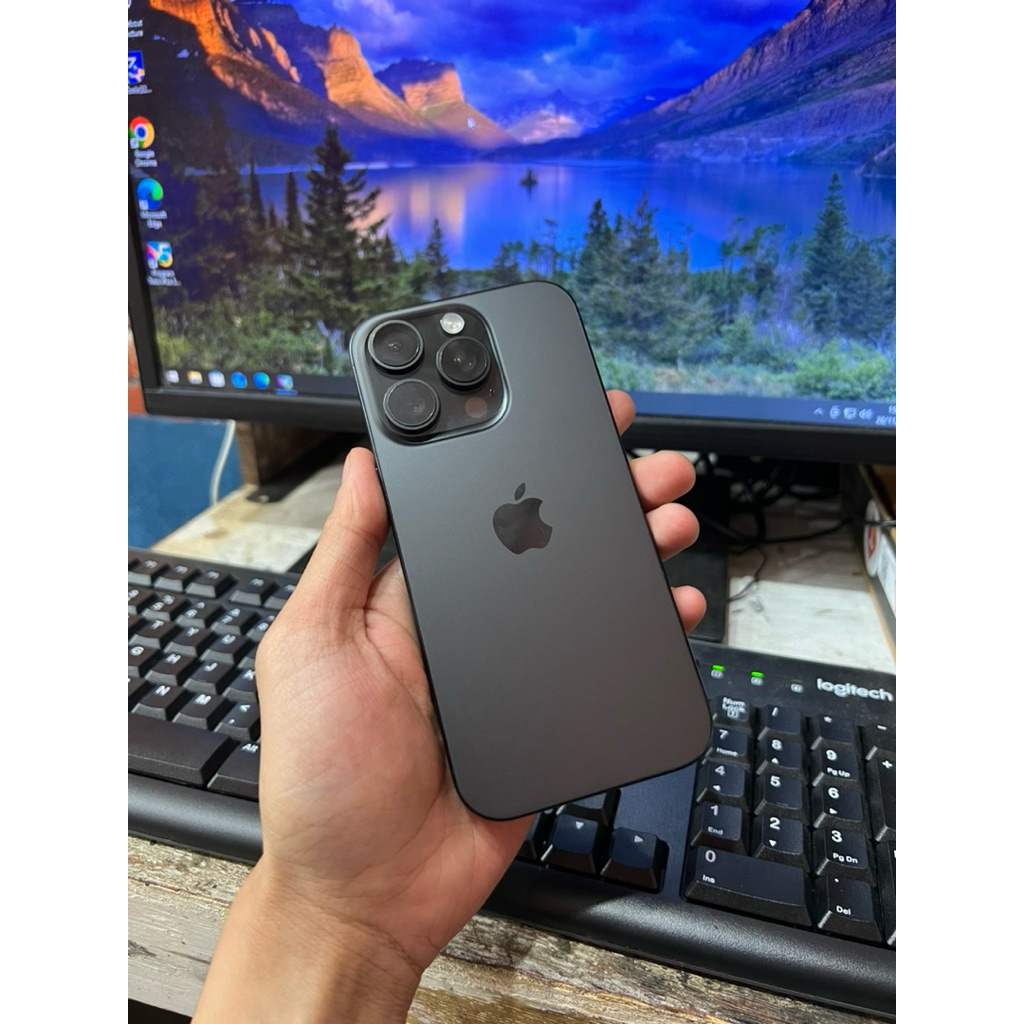 iphone 16 pro 128 black second