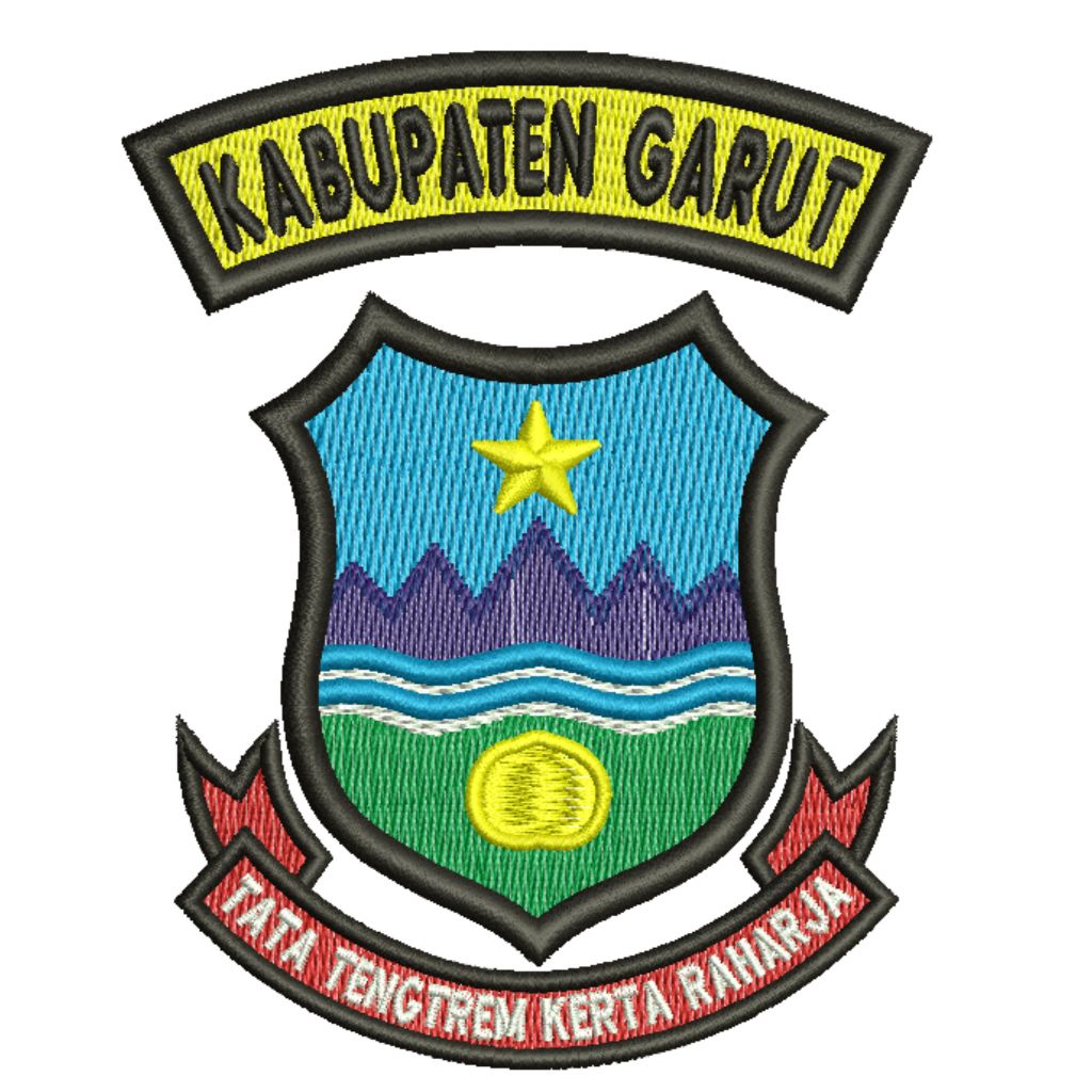 BORDIR Atribut Seragam PDH/PNS/Guru/Pemda Kabupaten Garut