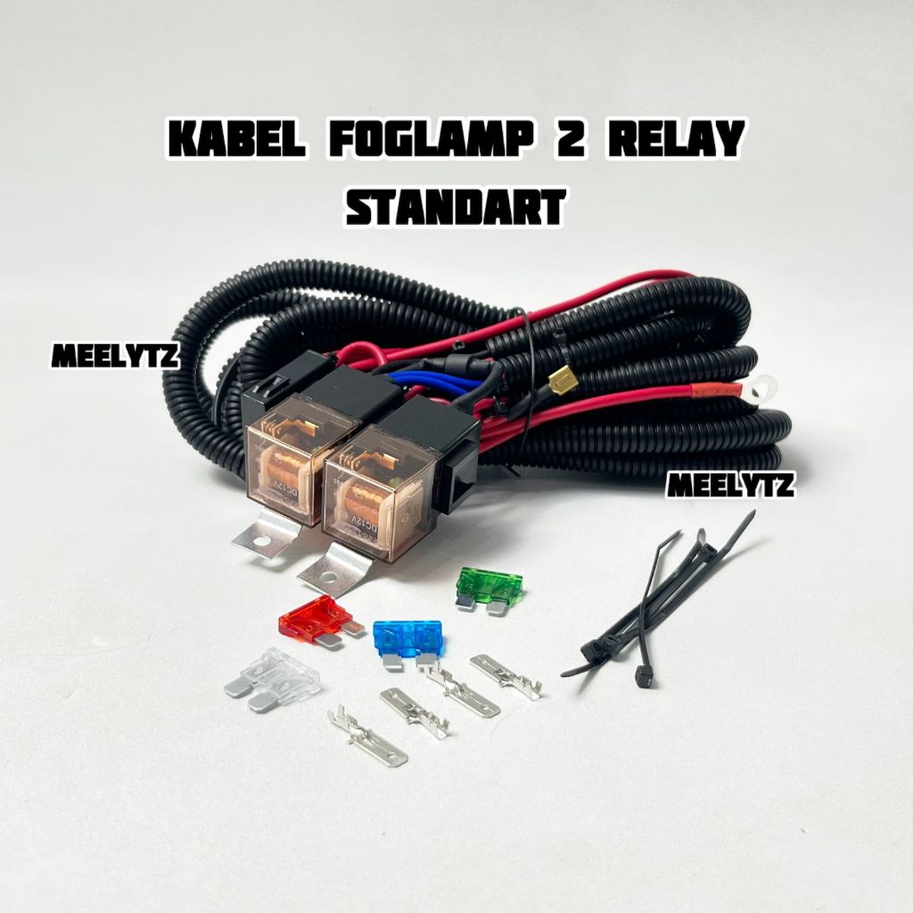 Relay Set Foglamp 2 Relay Dan  3 Relay