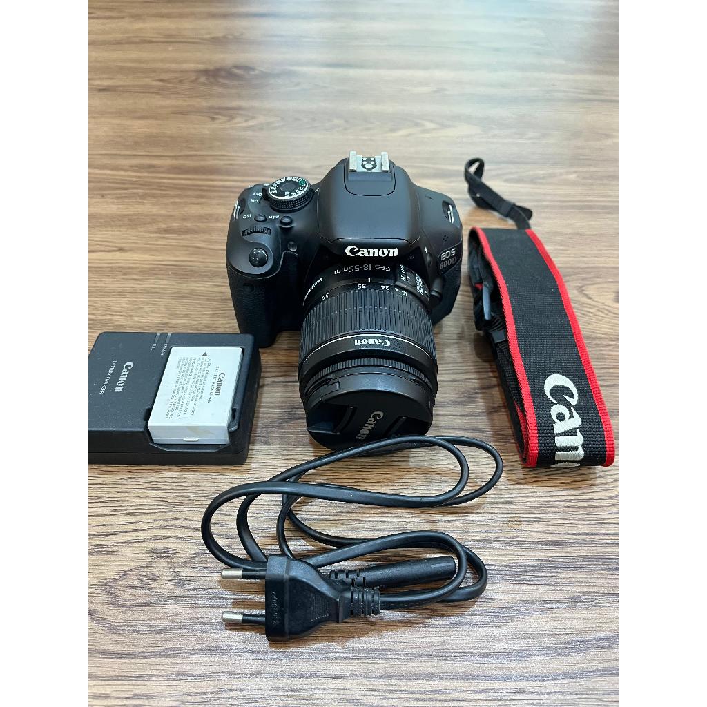 CANON EOS 600D KIT 18-55MM IS II BEKAS / SECOND