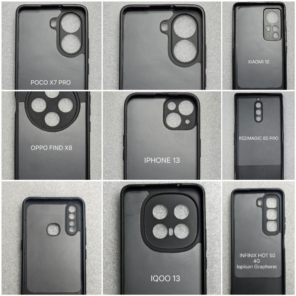 Custom Cooling Case | HeatBuster | Case Diy | ( Tembaga 0,3 mm + Graphite/Graphene )