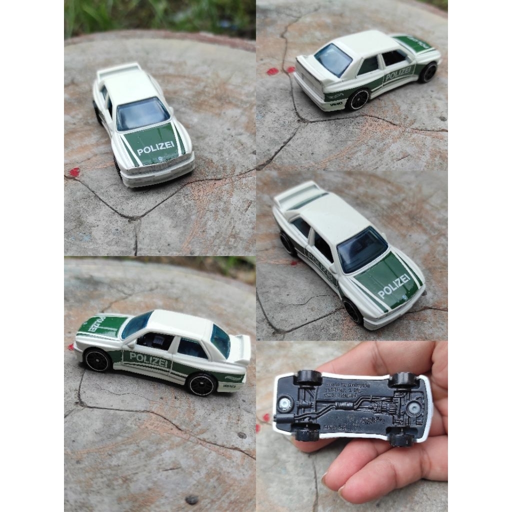 Hot Wheels BMW M3 E30 Putih POLIZEI Loose MINT