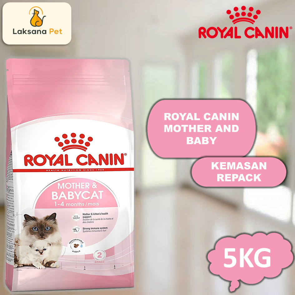 PROMO1ROYAL CANIN MOTHER AND BABY KEMASAN 5 KG REPACK | MAKANAN KUCING ROYAL CANIN KEMASAN REPACK
