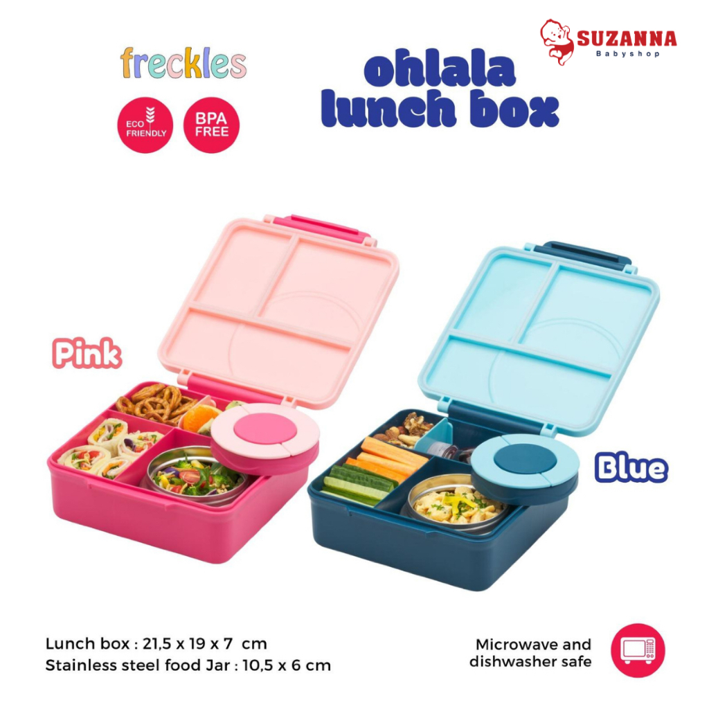 Freckles Ohlala Lunch Box / Tempat Makan
