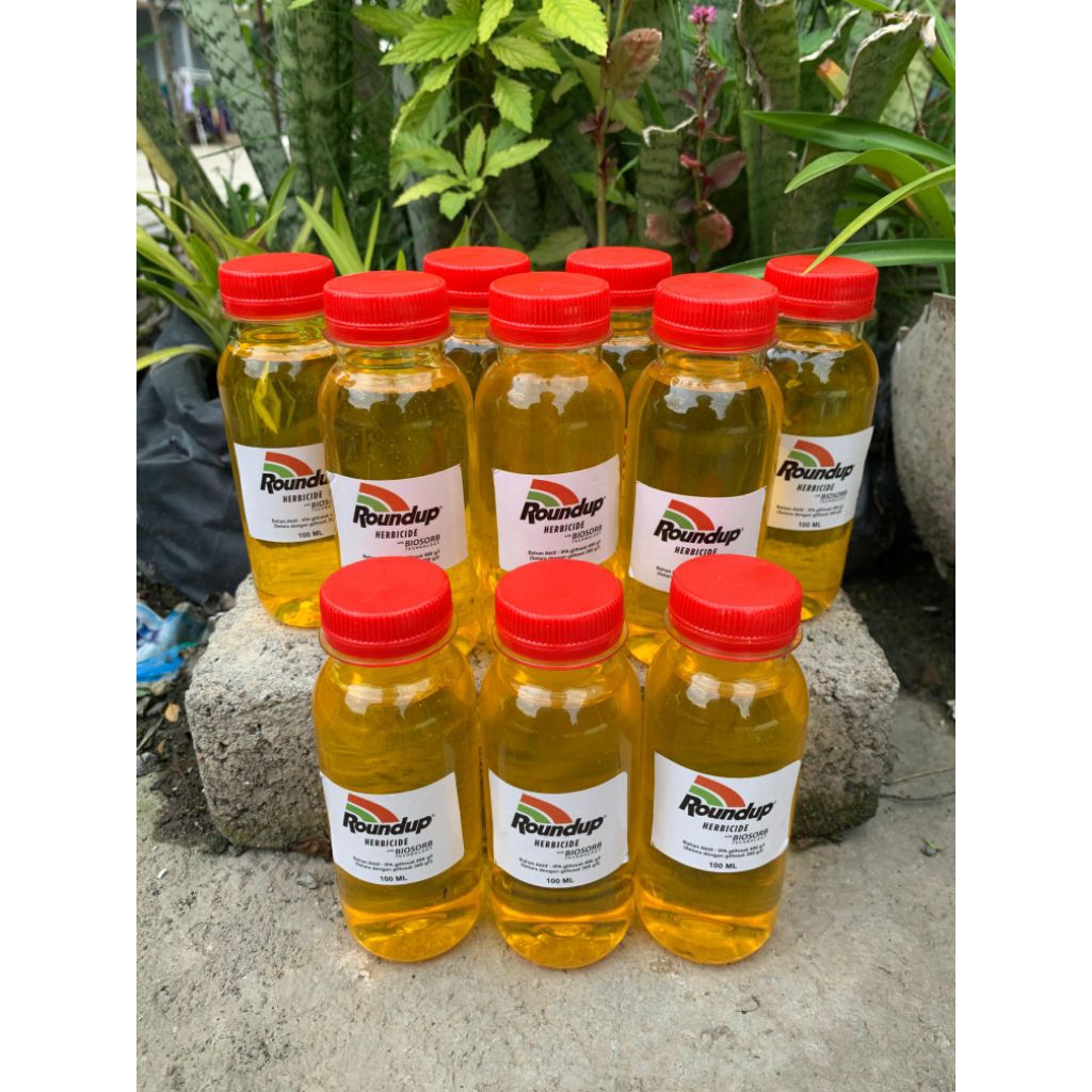 HERBISIDA ROUNDUP/SEETOP REPACK 100ML racun rumput liar.   Ada campuran bahan aktif metil-metsulfuro