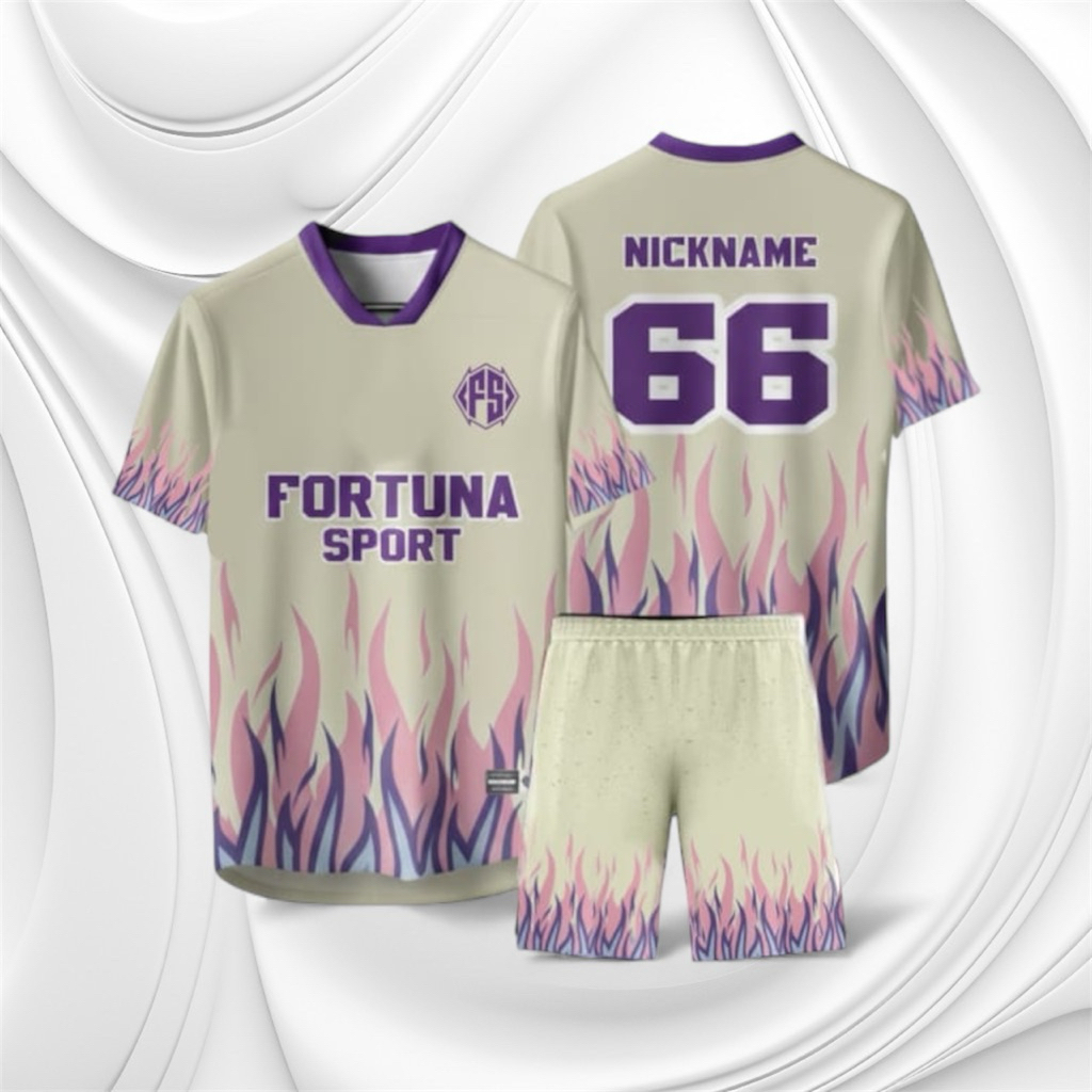 jersey bola futsal costum gratis desain logo nama nomer fullprinting