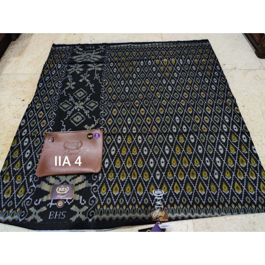 Sarung BHS Royal IIA Gold, Motif Kawung BLACK SERIES