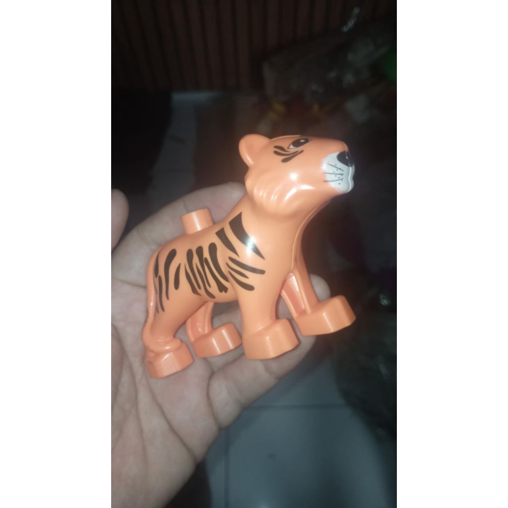 figure hewan binatang harimau lego duplo kw bekas