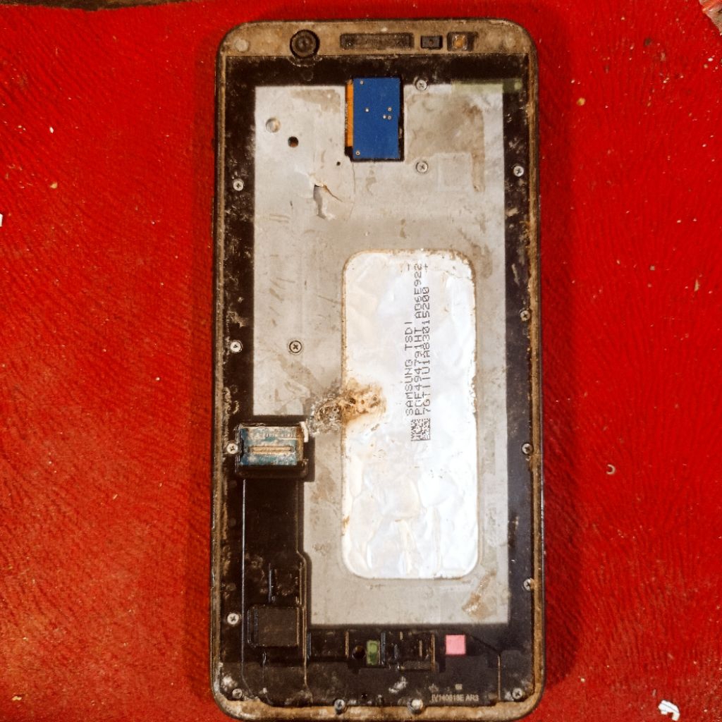 Mesin Samsung A6 Plus matot bahan sparepart