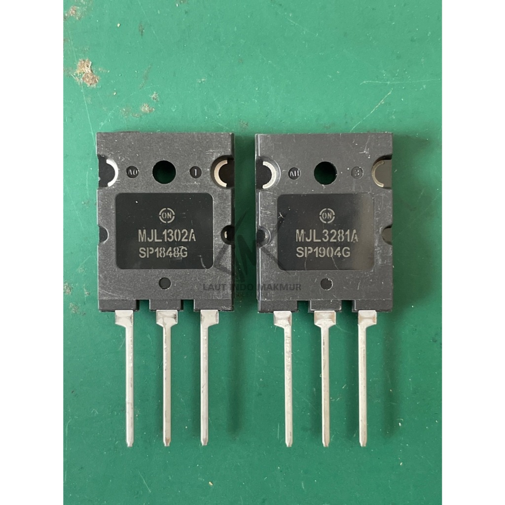 1 SET MJL1302 MJL3281 ORIGINAL MJL 1302 MJL 3281 ASLI MJL1302-MJL3281 ORI ups sta