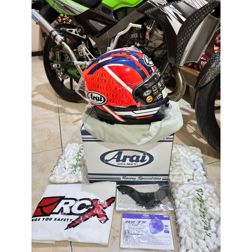 Helm arai rx7x maverick vinales gp5 rx7