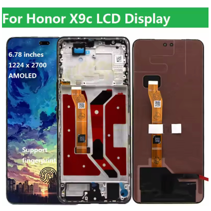 6.78''AMOLED Original For Honor Magic7 Lite BRP-NX1 Display Screen Touch Digitizer For Huawei Honor 