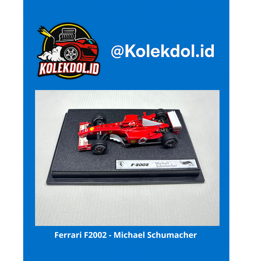 HotWheels Premium - Michael Schumacher F-2002 World Champion 2002