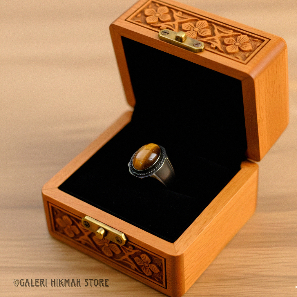 Cincin pria ring titanium mstka pang-lima lodaya