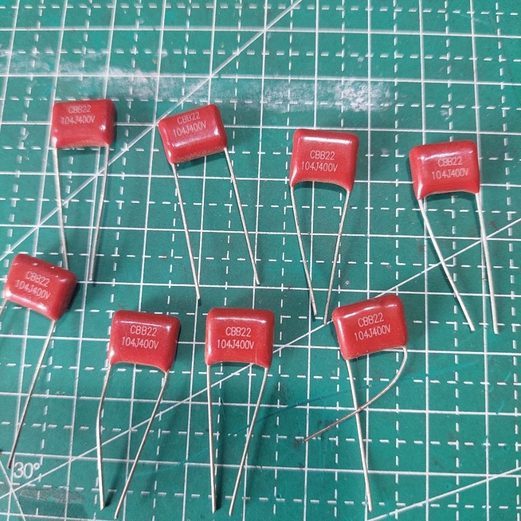 kapasitor milar 100n 400v capasitor 104 400v