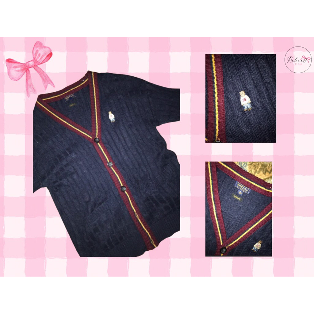 Cardigan WHO.AU special 20th anniv