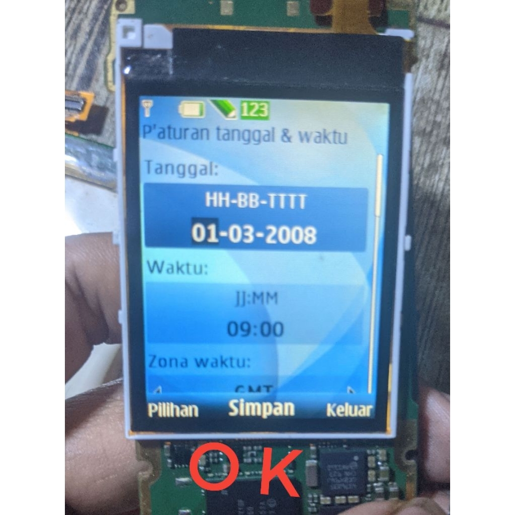 lcd copotan nokia 5130/7210-c