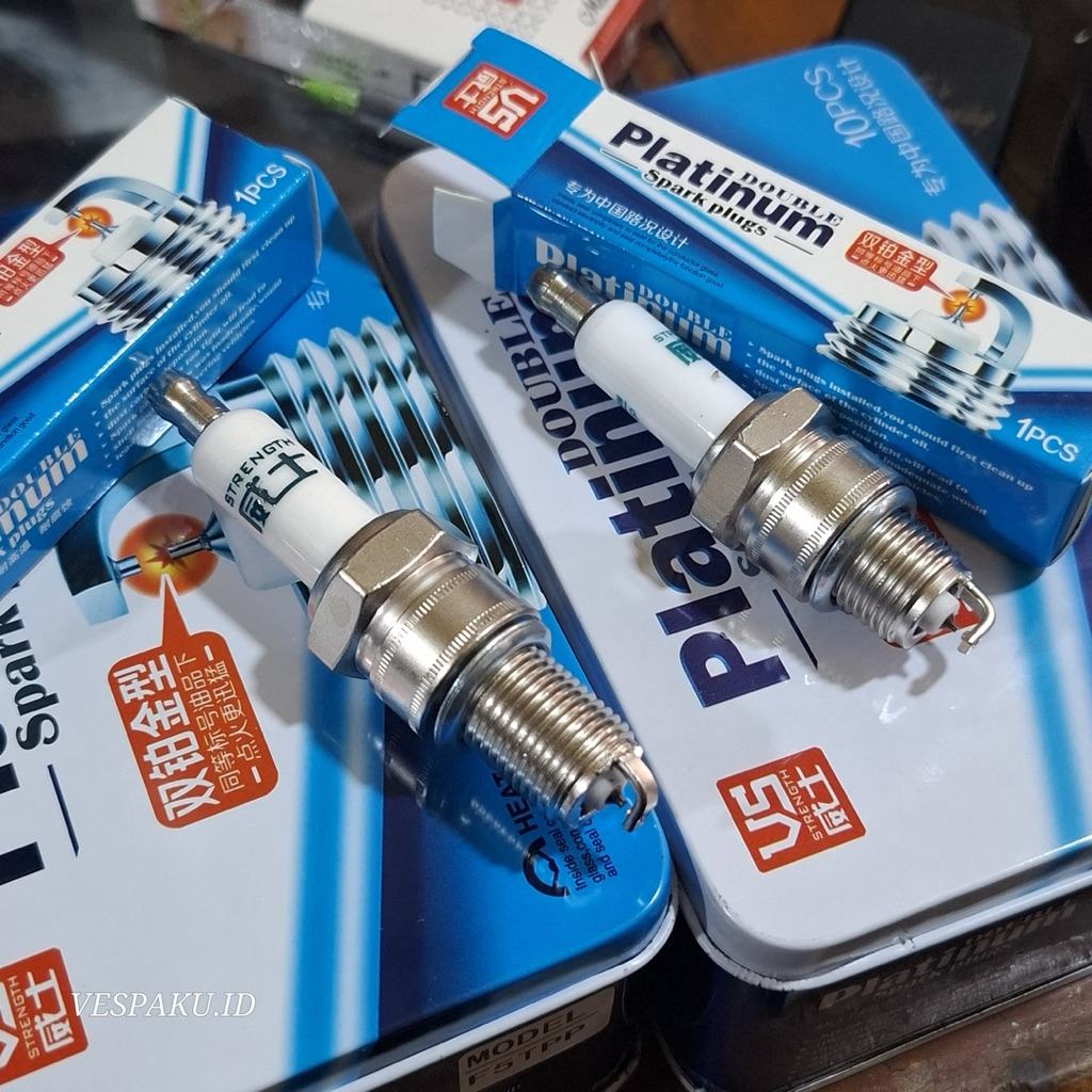 BUSI VESPA BUSI PLATINUM VESPA DAN MOTOR 2TAK KUALITAS BAGUS