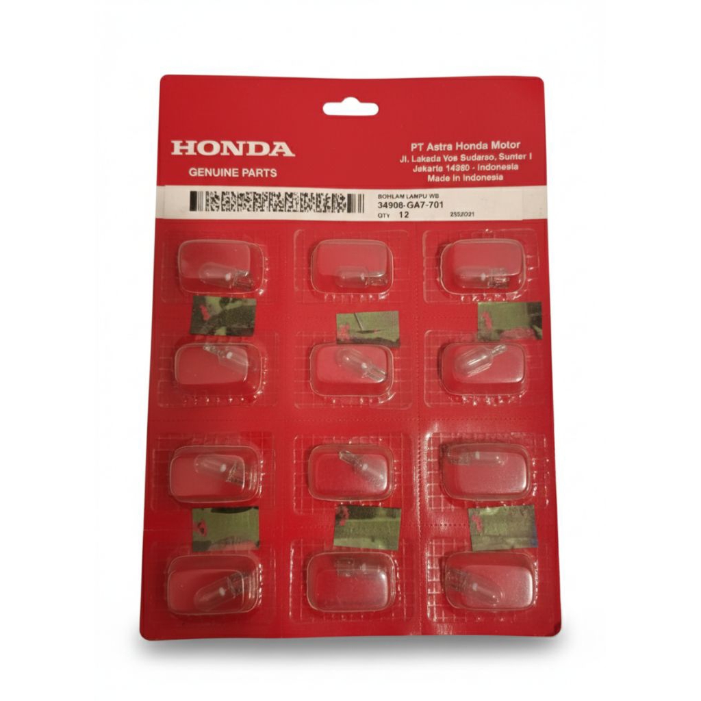 sparepart motor - lampu speedometer original honda / bohlam lampu speedometer untuk motor honda