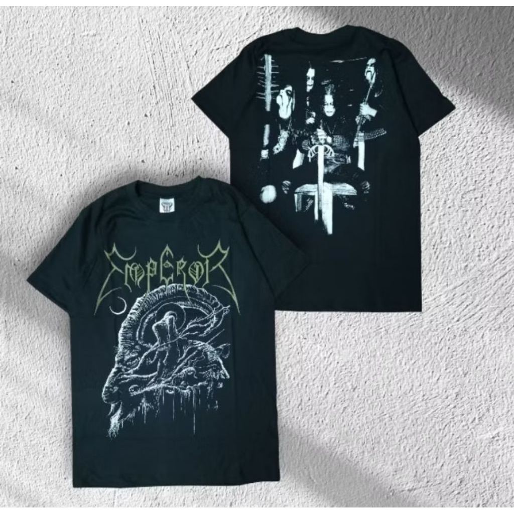 Kaos Band Metal Emperor Catton 24s Untuk Pria Dan Wanita