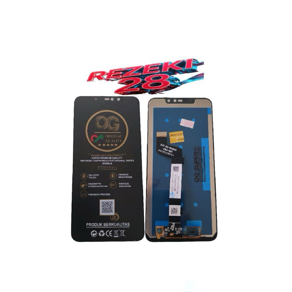 LCD TOUCHSCREEN REDMI NOTE 6PRO/NOTE 6  ORIGINAL COMPLETE