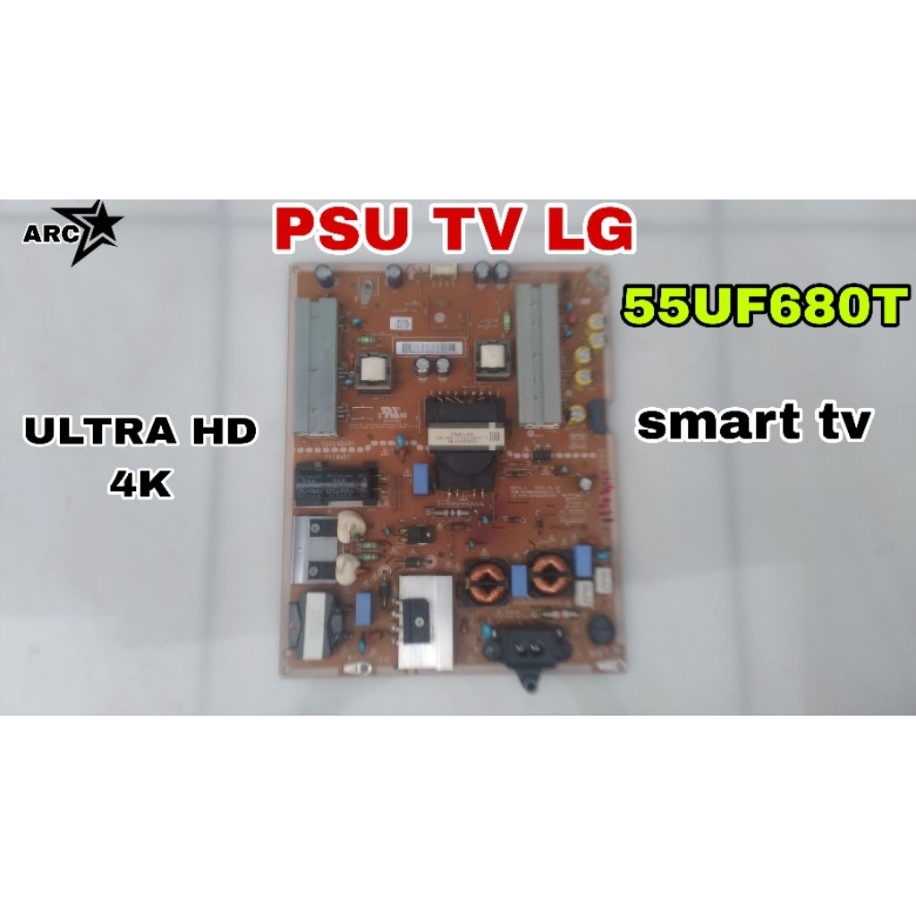 PSU POWERSUPLAY REGULATOR TV LG SMART 55UF680T - 55UF680T-TA