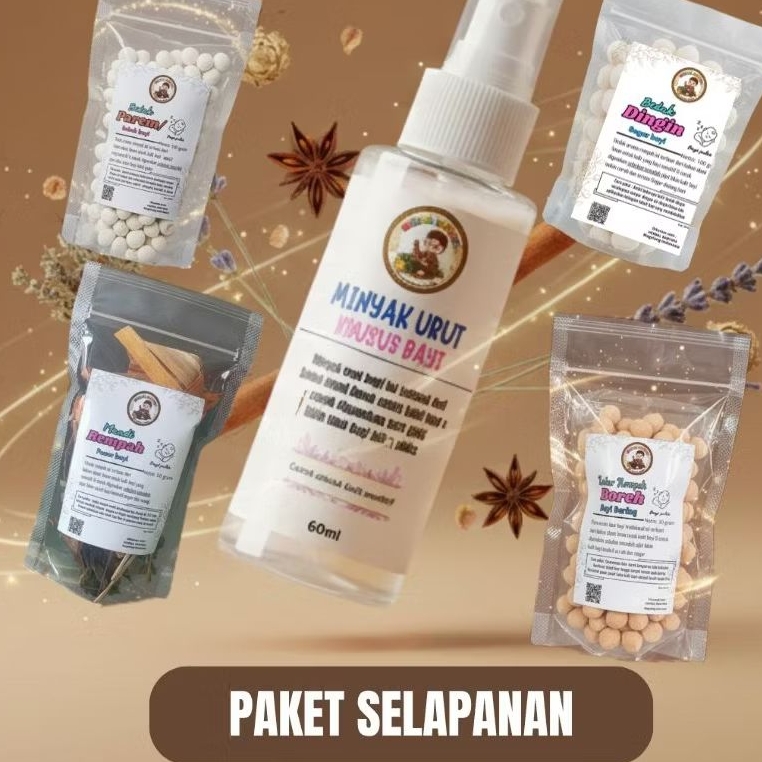 paket bayi baru lahir lengkap dan komplit (B)