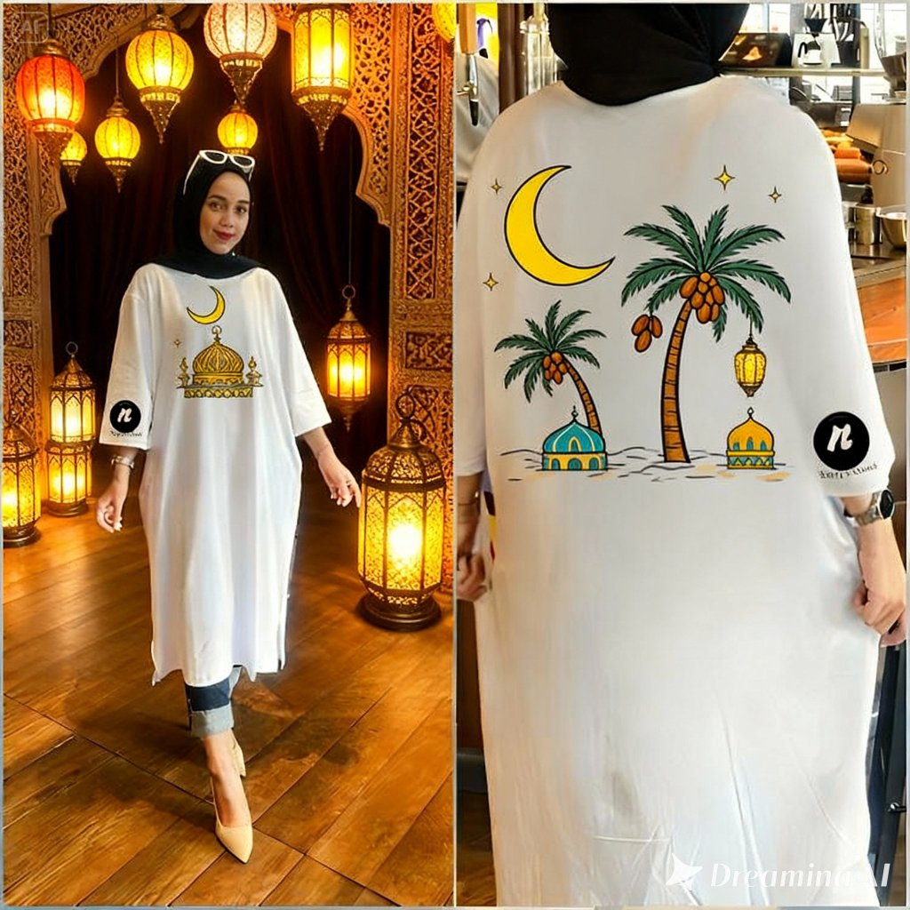 Produk Baru yang Menarik Launching Neum muslim Baju Tunik Muslim RAMADHAN Terbaru Atasan Terkini Wan