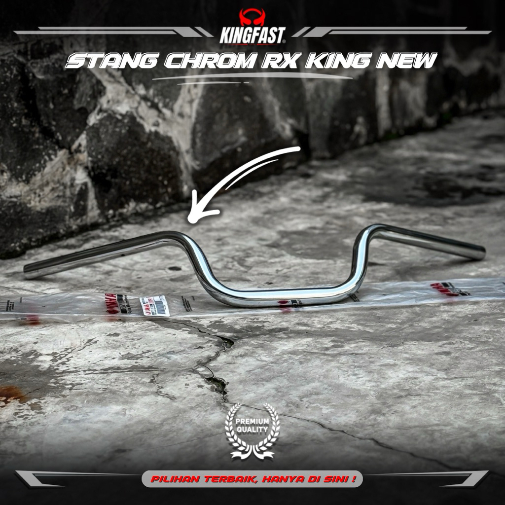 STANG STIR SETANG CROM RX KING RXK RXS YT115 ORIGINAL YAMAHA GENUINE PART 5BP-F6111-00
