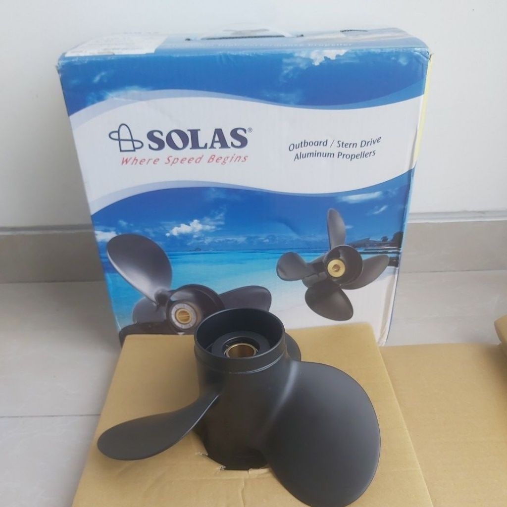 Propeller/baling/kipas mesin tempel Yamaha 40pk ukuran 13in aluminium SOLAS