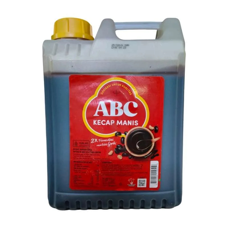 Kecap Manis ABC Jerigen 6 Kg / Kecap Manis