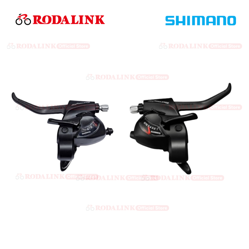 Shimano Shift Lever Sepeda Tourney TX EST-TX800 – Shifter MTB 3x8 Speed
