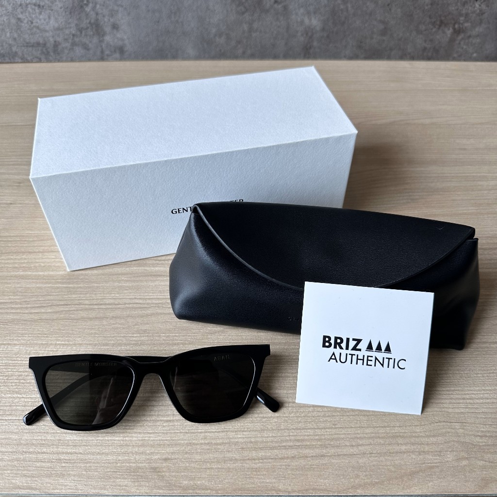Kacamata Hitam Fashion Pria Wanita GM Agail 01 Black Sunglasses / Kacamata / Sunglasses 100% ORIGINA