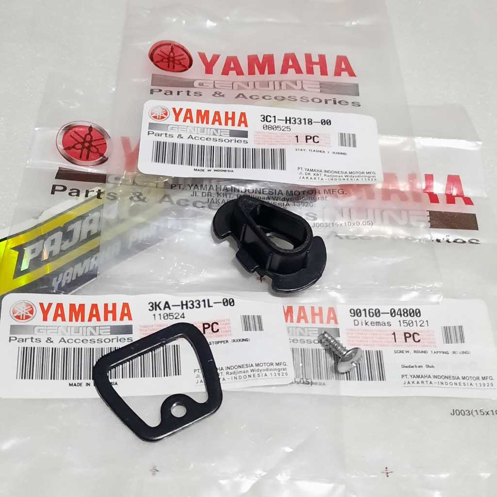 BAUT LAMPU SEN SEIN RX KING PEREDAM 2008 VIXION OLD ASLI ORI YAMAHA 3C1-H3318-00 90160-04800 3KA-H33