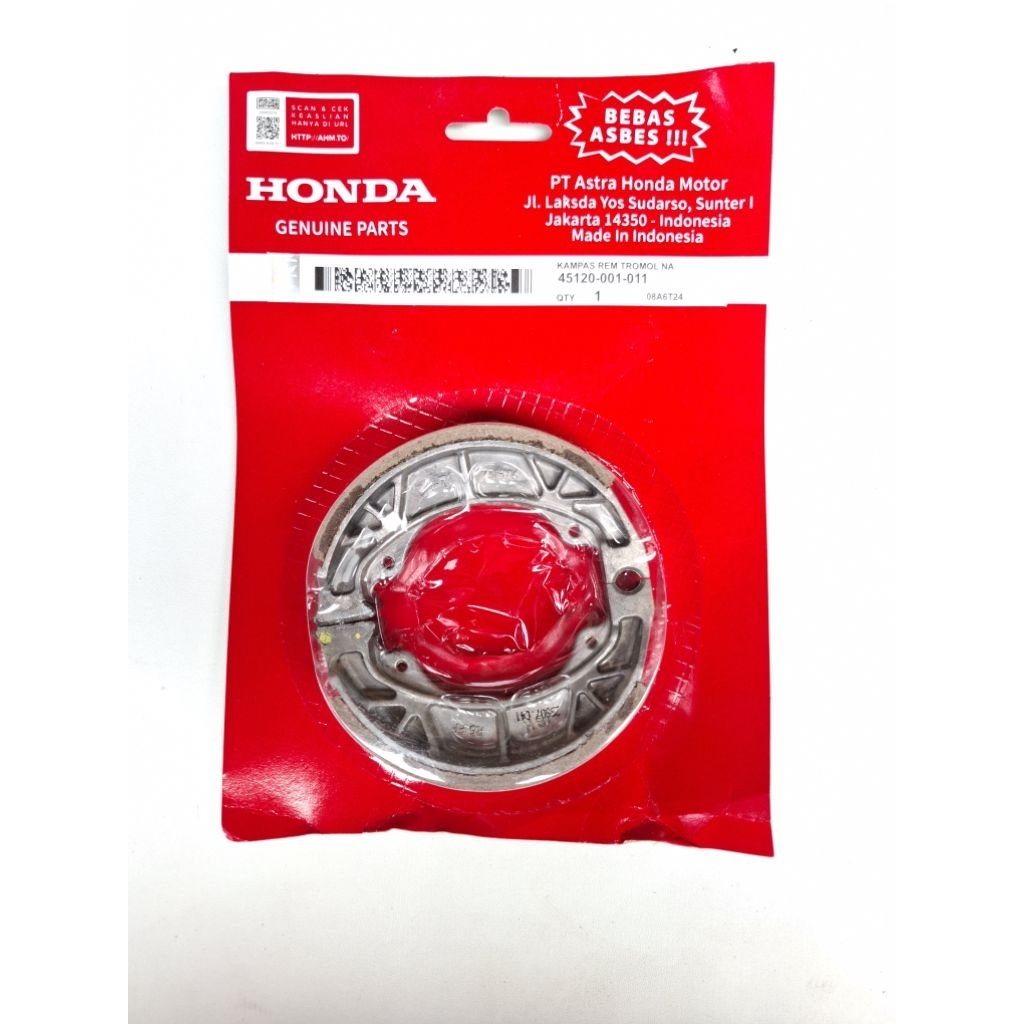 KAMPAS REM DEPAN BELAKANG HONDA WIN 100