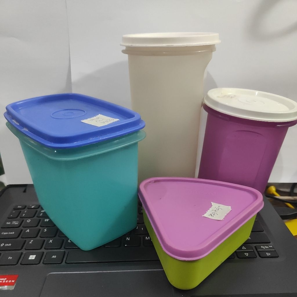 Mangkok bowl toples kecil Tupperware ORI second bekas pakai mantan