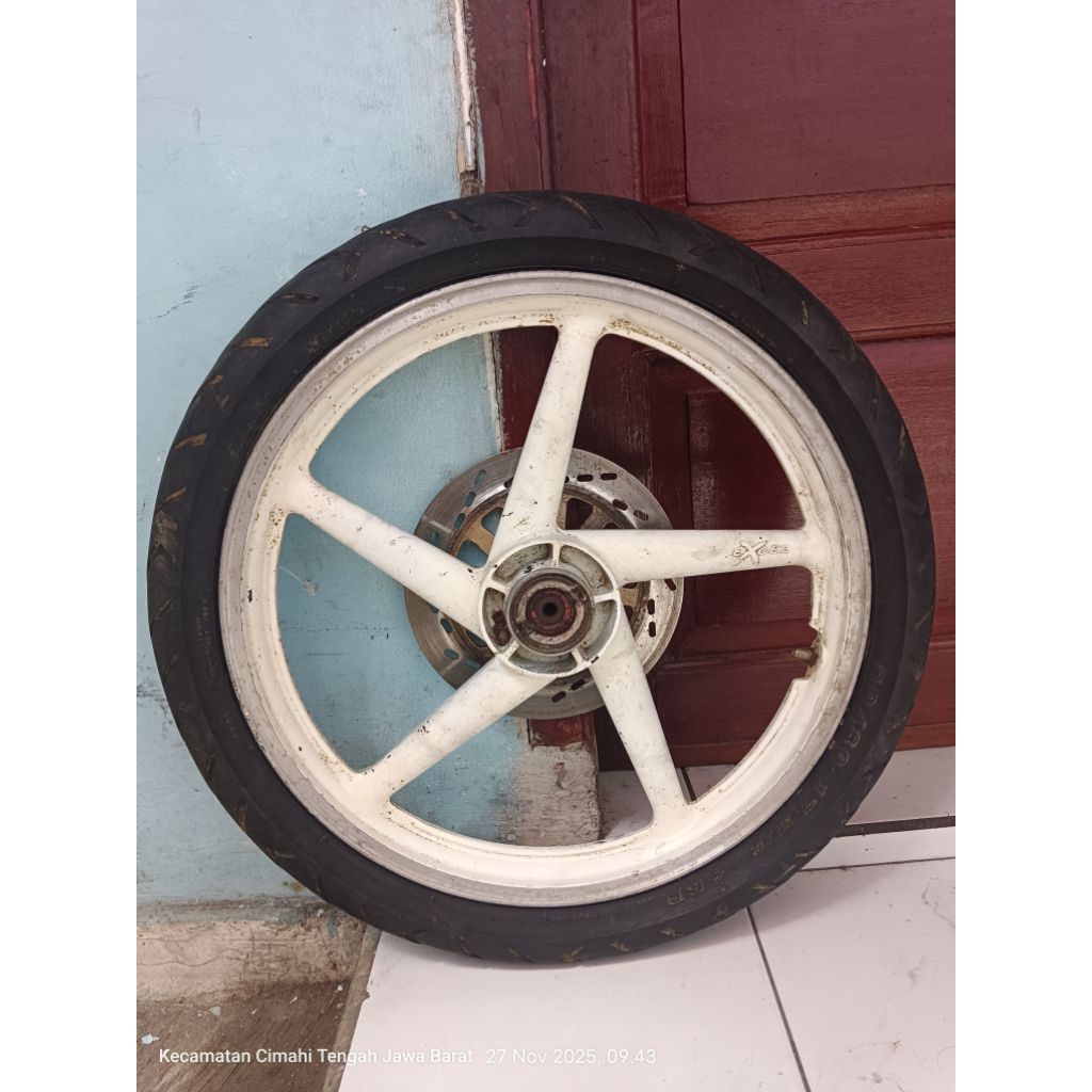 Velg depan excel suzuki smash/ shogun 110 original