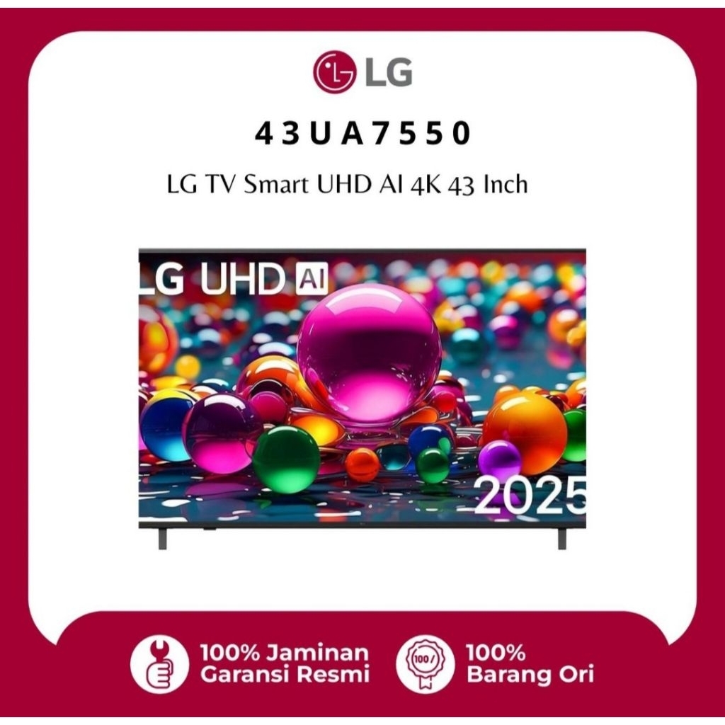 TV LED LG SMART 43INCH 43UA7550