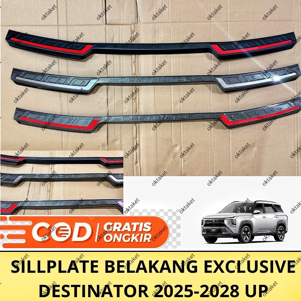 Sillplate Belakang Mitsubishi Destinator 2025 2026 2027 Exclusive