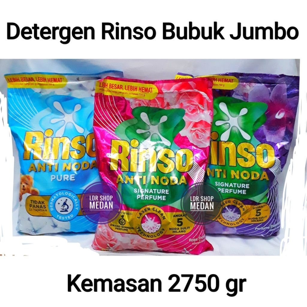 Detergent RINSO bubuk 2.75 KG
